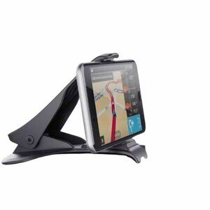 Universal Non Slip Dashboard Holder For GPS & Phones Black PC Base ABS Clip